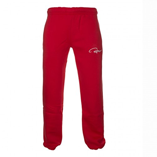 Redrum Jogging Plain Pant Hose, Größe:L;Präzise Farbe:Rot von REDRUM