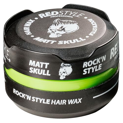 Redstyle Professional Haarwachs für Männer - Starker Halt & Mattes Finish - Haarwax für alle Haartypen - Professionelles Hairstyling - Grün Vanilla-Cocos Redstyle Professional Haarwachs für Männer - Starker Halt & Mattes Finish - Haarwax für alle Haartypen - Professionelles Hairstyling - Grün Vanilla-Cocos von REDSTYLE