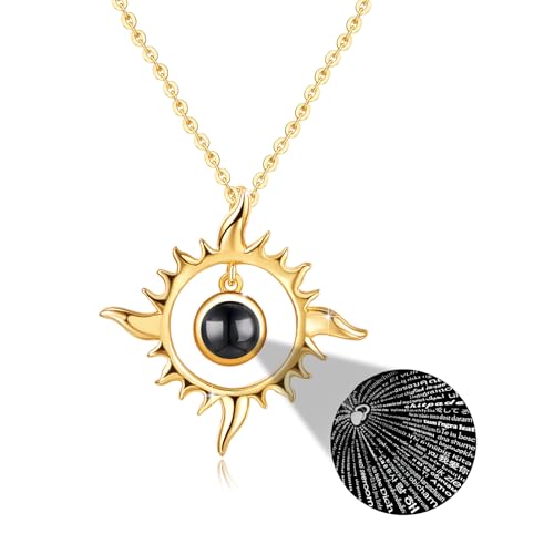 REDSUN Sonne Kette 925 Sterling Silber Projektionsstein Sonne Anhänger Halskette Sonne Gold Anhänger Sonne Vergoldete Schmuck für Frauen Mädchen Geschenke REDSUN Sonne Kette 925 Sterling Silber Projektionsstein Sonne Anhänger Halskette Sonne Gold Anhänger Sonne Vergoldete Schmuck für Frauen Mädchen Geschenke von REDSUN