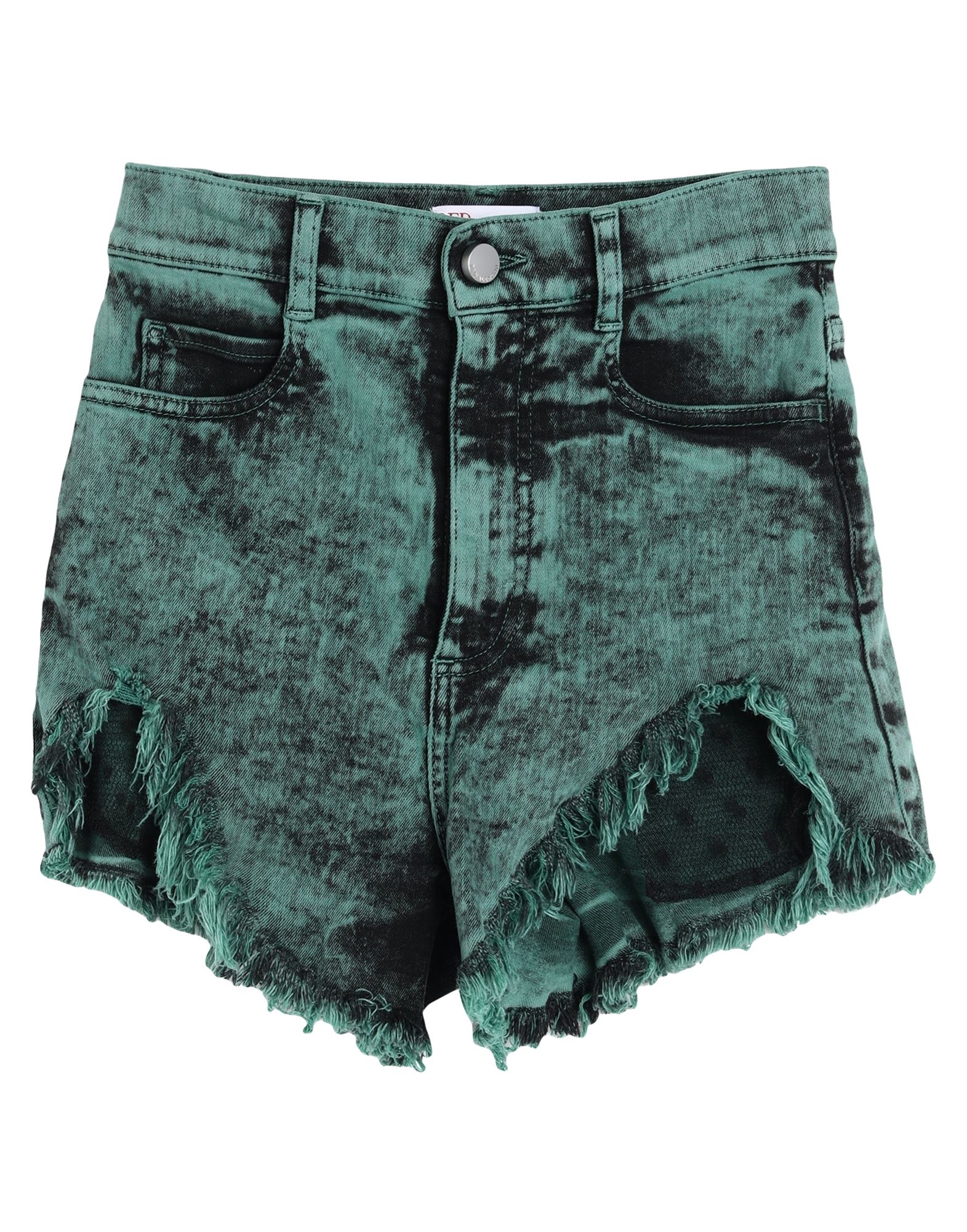 RED Valentino Jeansshorts Damen Grün von RED Valentino