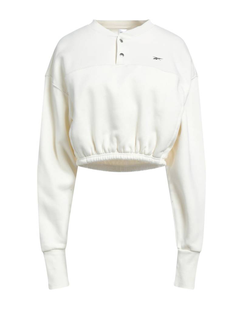 REEBOK Sweatshirt Damen Off white von REEBOK