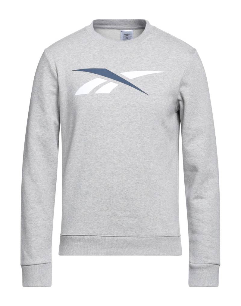 REEBOK Sweatshirt Herren Grau von REEBOK