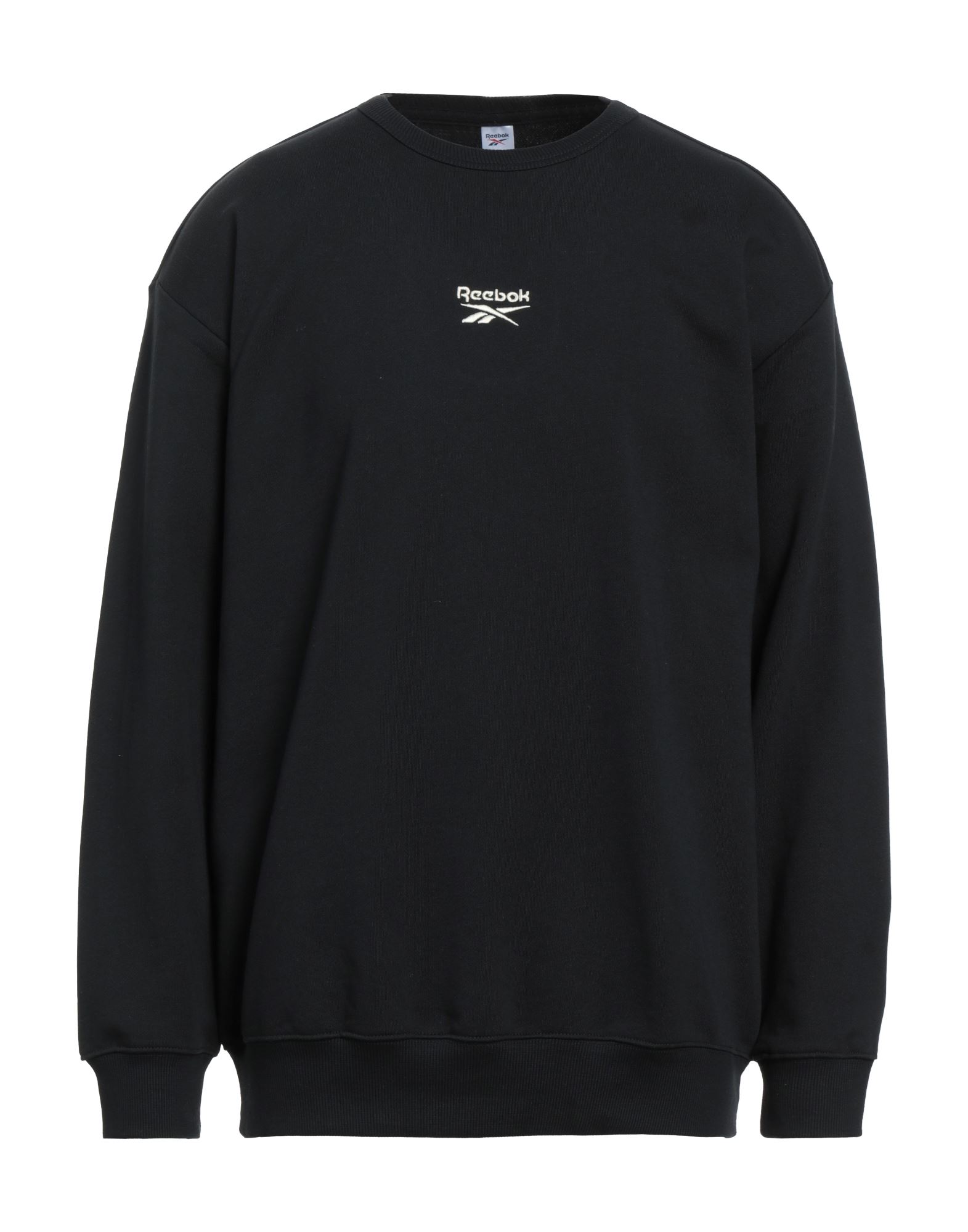 REEBOK Sweatshirt Herren Schwarz von REEBOK