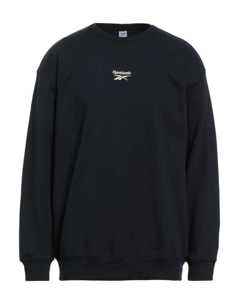 REEBOK Sweatshirt Herren Schwarz von REEBOK