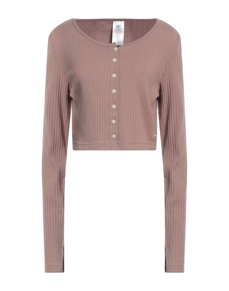 REEBOK Strickjacke Damen Hellbraun von REEBOK