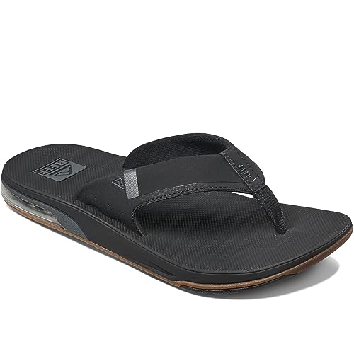REEF Herren Fanning Lowfanning Bajosfanning Low Flip-Flop, Schwarz, 44 EU von Reef