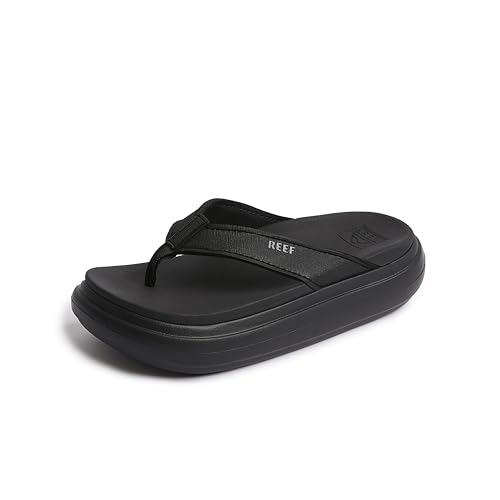 REEF Cushion Bondi Damen-Sandalen, Schwarz/Schwarz, 11 von Reef