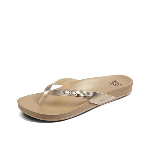 Reef Hausschuhe Cushion Court Twist CJ3659 Goud-41 von Reef