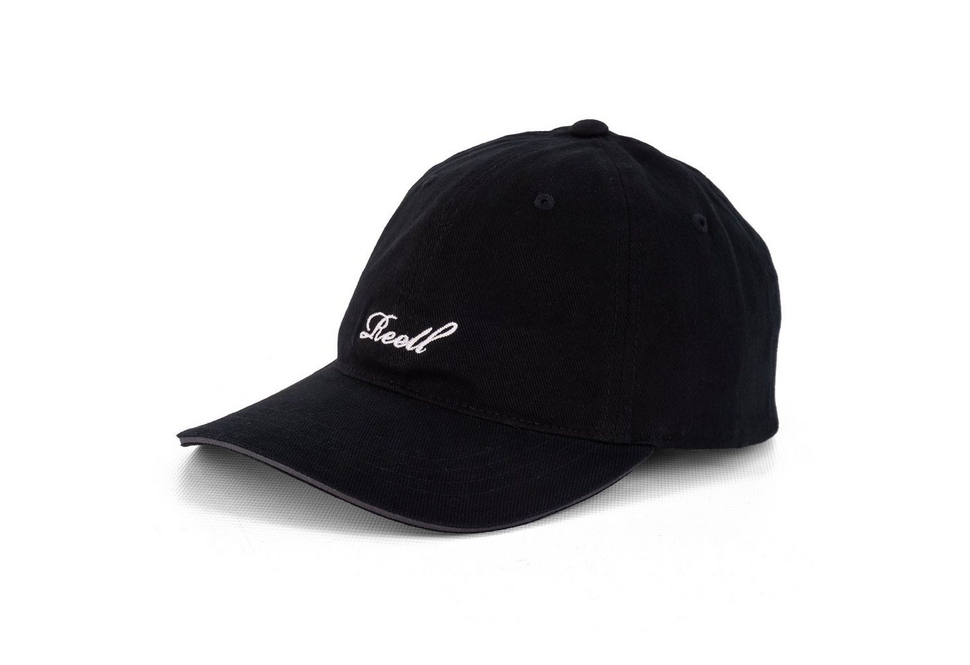 REELL Baseball Cap Cap Reell Single Script, F black (1-St) von REELL