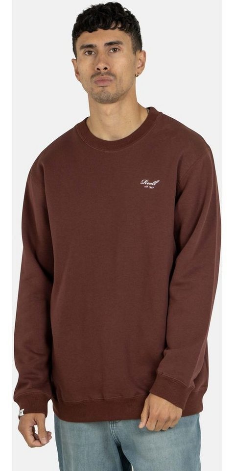 REELL Sweatjacke Staple Logo Crewneck von REELL