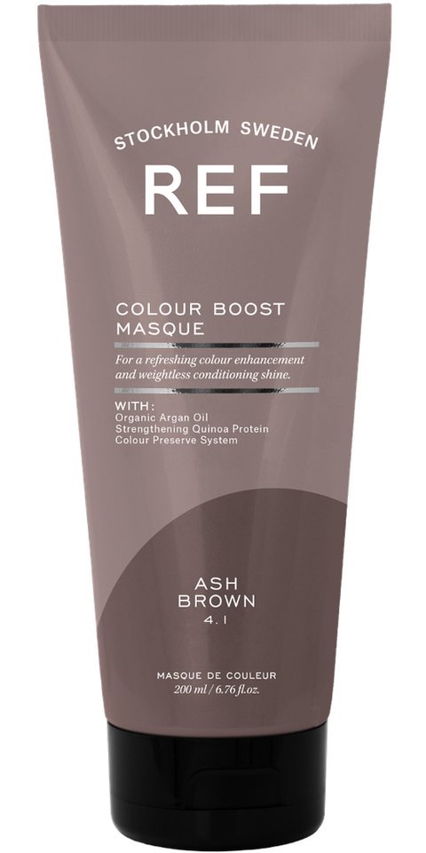 REF Haarfarbe REF Colour Boost Masque Ash Brown 200ml von REF