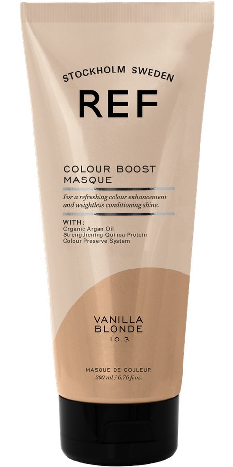 REF Haarfarbe REF Colour Boost Masque Vanilla Blonde 200ml von REF