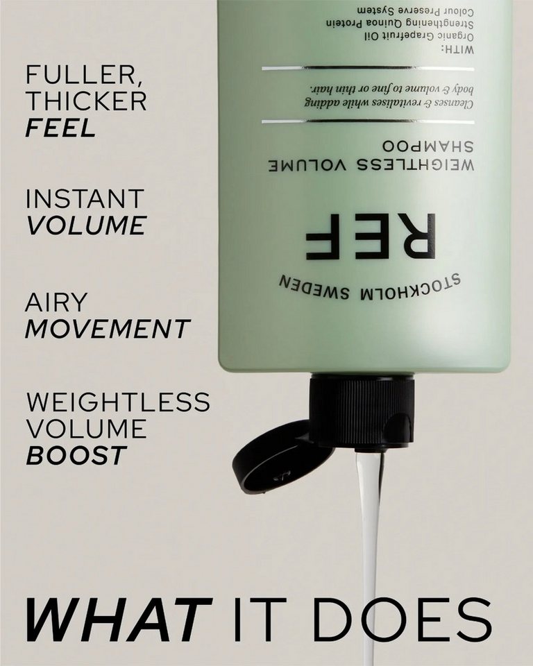 REF Haarshampoo REF Schwereloses Volumen Shampoo von REF