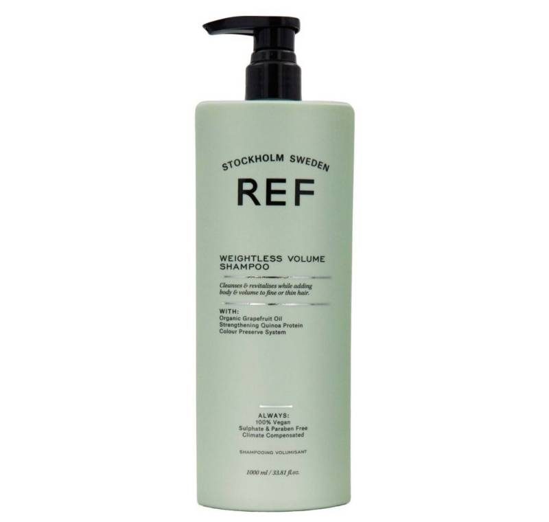 REF Haarshampoo Ref Weightless Volume Shampoo 1000ml Sulfatfreies Shampoo von REF