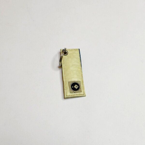 REFISHED fair fashion Schlüsselring 'KEY RING' - upcycelte Zementsäcke von REFISHED fair fashion