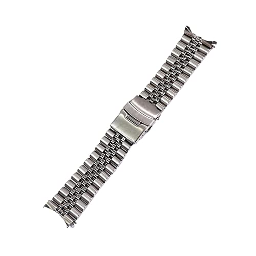 3 Styles 22mm Tauchen Stahl Metallband for Casio for Duro for MDV107-1A for MDV106-1A Uhrenarmband Armband Uhrenarmband Ersatzteile (Color : 1, Size : 22mm) von REFKIT