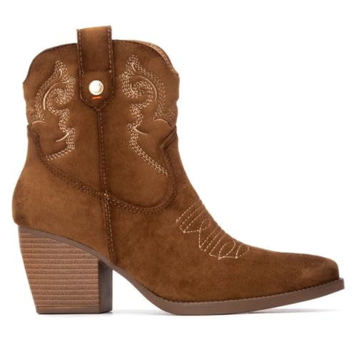 REFRESH - Camper Boots Damen Kamel - Bequeme und vielseitige Schuhe - Casual Mode - Modell 17301401 (Größe 36) von REFRESH