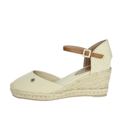 REFRESH Damen 170743 Keilsandale, beige, 39 EU von REFRESH