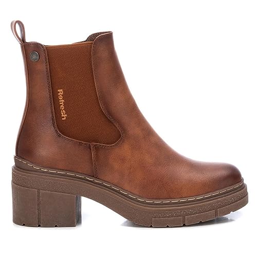 REFRESH Damen 170997 Stiefelette, Camel, 41 EU von REFRESH