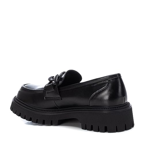 REFRESH Damen Loafer Mokassins, Schwarz, 39 EU von REFRESH