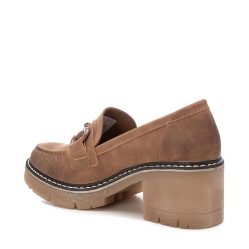 REFRESH Damen 171417 Mokassins, Camel, 39 EU von REFRESH