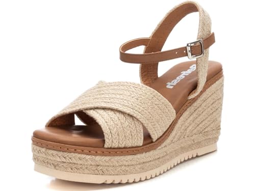 REFRESH Damen 171543 Sandale, beige, 39 EU von REFRESH