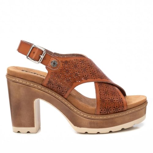 REFRESH Damen 172780 Sandale, Camel, 39 EU REFRESH Damen 172780 Sandale, Camel, 39 EU von REFRESH