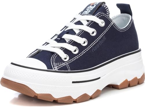 REFRESH - Damen-Sneaker mit Kordelzug, Farbe: Blau, Größe: 37, Marineblau, 40 EU von REFRESH