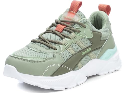 REFRESH - Damen-Sneaker mit Kordelzug, Farbe: Grün, Größe: 37, kaki, 40 EU von REFRESH