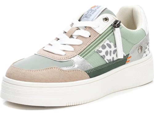 REFRESH - Damen-Sneaker mit Kordelzug, Farbe: Weiß, Größe: 37, Aqua, 38 EU von REFRESH