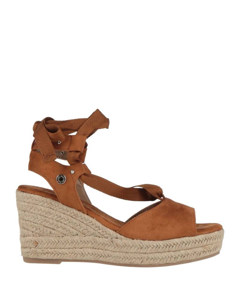 REFRESH Espadrilles Damen Kamel von REFRESH