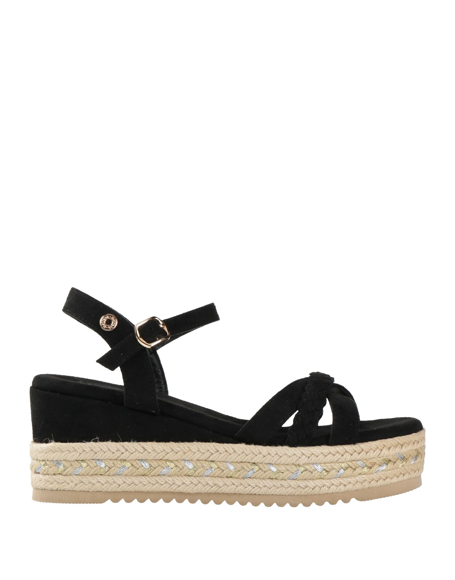 REFRESH Espadrilles Damen Schwarz von REFRESH