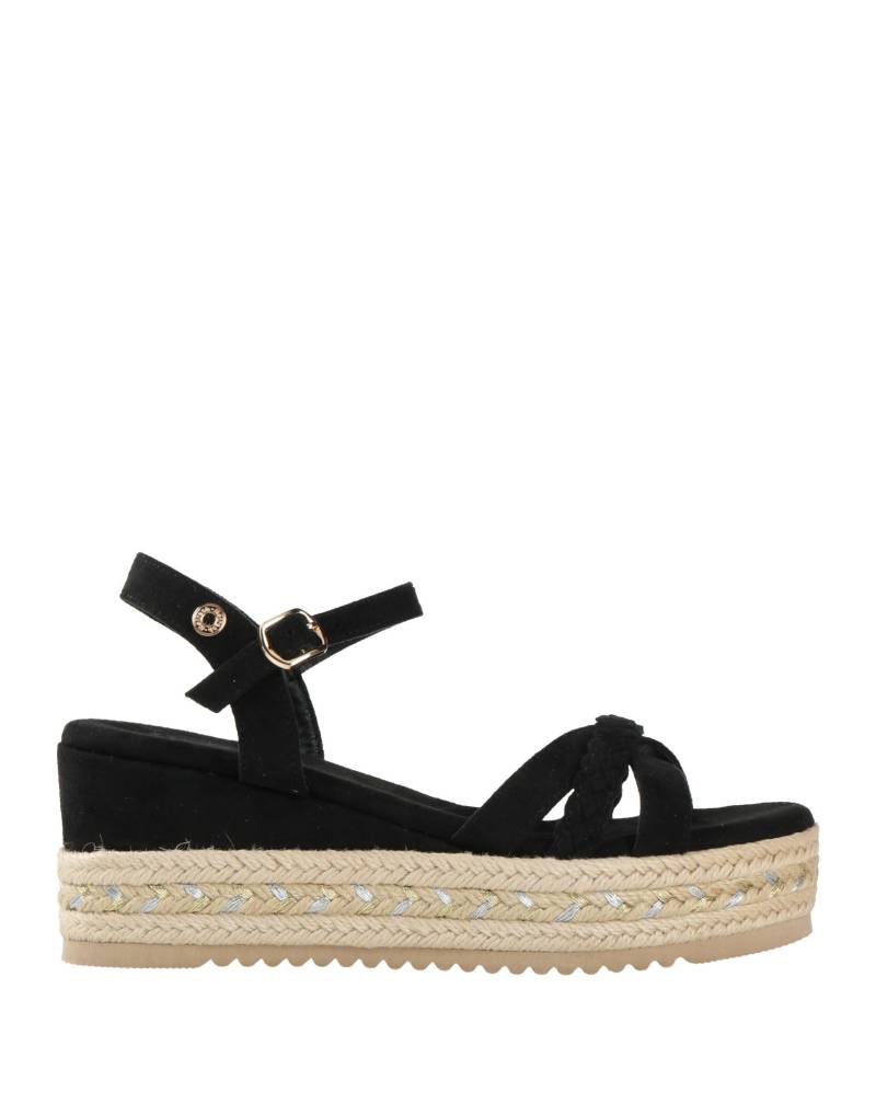 REFRESH Espadrilles Damen Schwarz von REFRESH