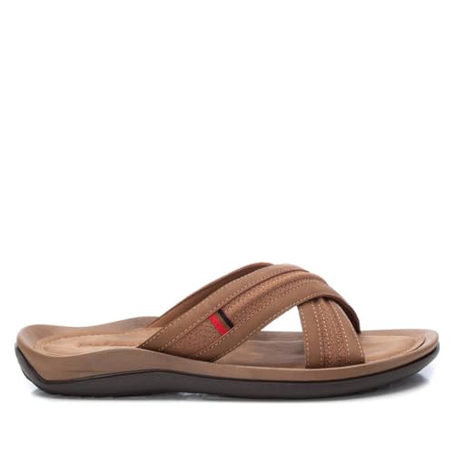 REFRESH Herren 171672 Flache Sandale, Camel, 45 EU von REFRESH