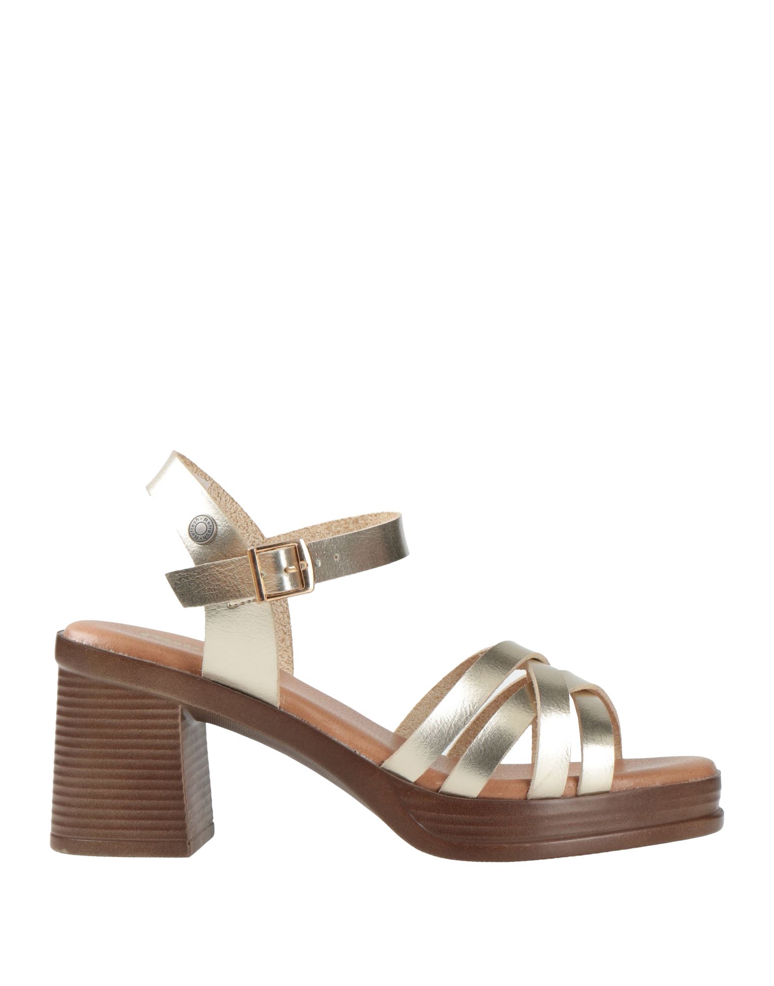 REFRESH Sandale Damen Gold von REFRESH