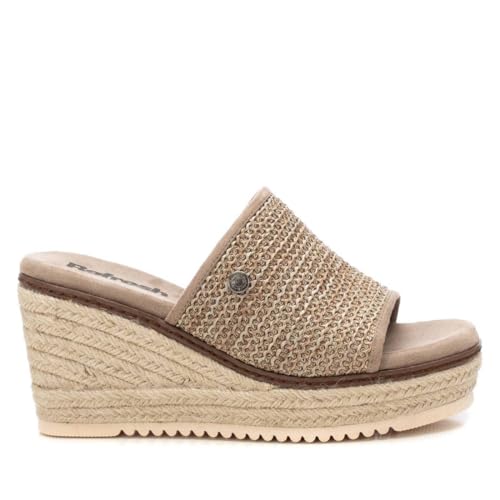 REFRESH - Sandalen Damen Taupe - Bequeme und vielseitige Schuhe - Casual Mode - Modell 17264904 (Größe 39) von REFRESH