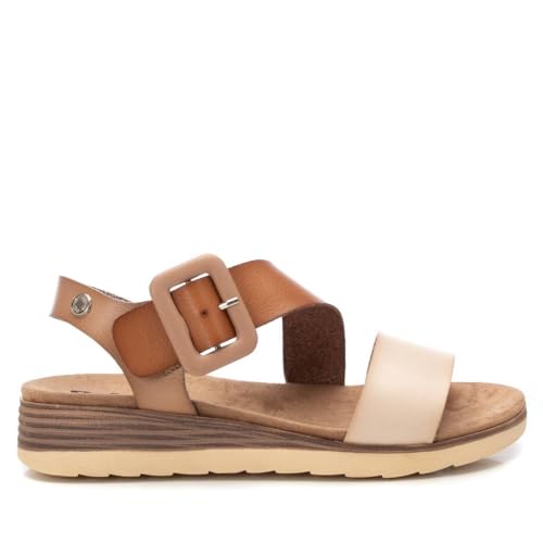 REFRESH - Sandalen Damen Taupe - Bequeme und vielseitige Schuhe - Casual Mode - Modell 17284401 (Größe 38) von REFRESH