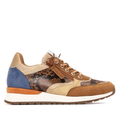 REFRESH - Slipper Damen Kamel - Bequeme und vielseitige Schuhe - Casual Mode - Modell 17296001 (Größe 40) von REFRESH