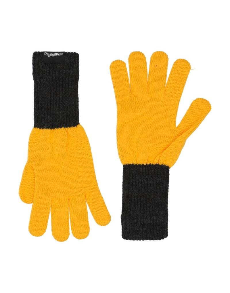 REFRIGIWEAR Handschuhe Damen Gelb von REFRIGIWEAR