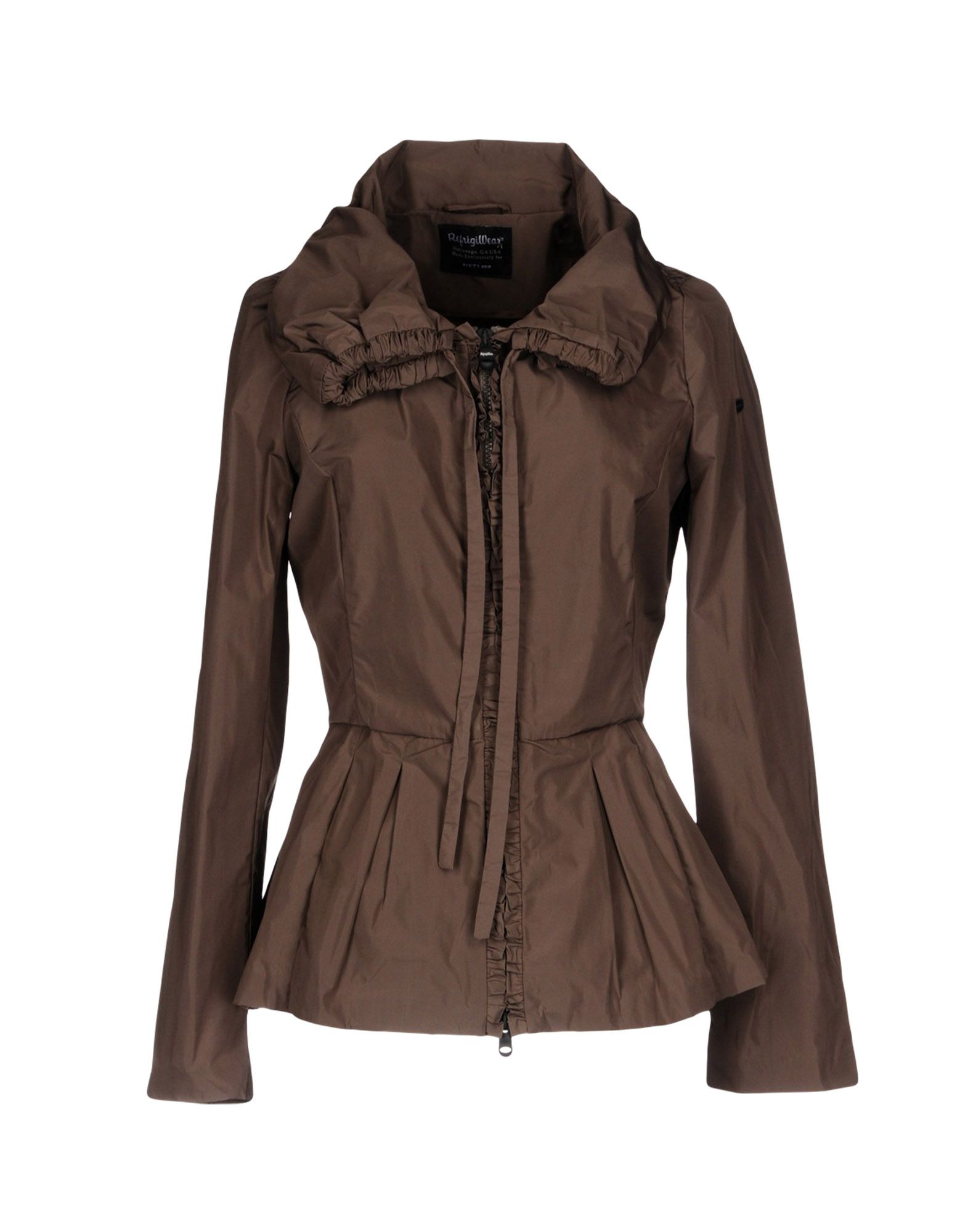 REFRIGIWEAR Jacke & Anorak Damen Dunkelbraun von REFRIGIWEAR