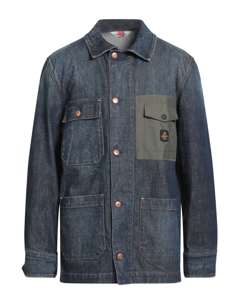 REFRIGIWEAR Jeansjacke/-mantel Herren Blau REFRIGIWEAR Jeansjacke/-mantel Herren Blau von REFRIGIWEAR