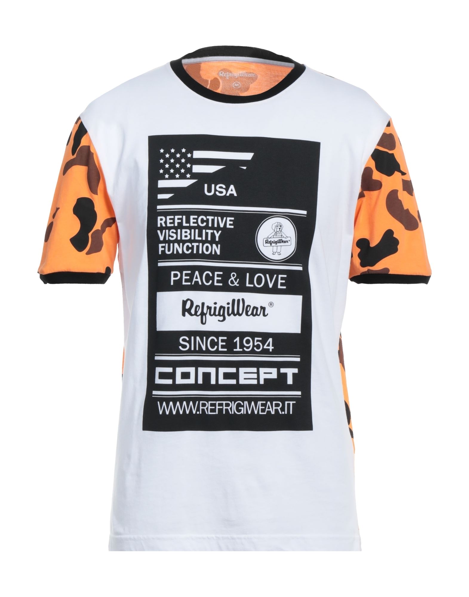 REFRIGIWEAR T-shirts Herren Weiß von REFRIGIWEAR