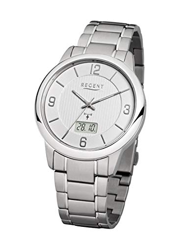 REGENT Herren Funk Armbanduhr Funk 1667.42.91_FR171 von REGENT