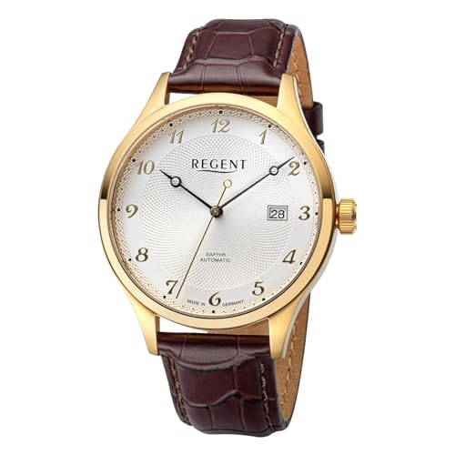 REGENT Armbanduhr Automatik Made in Germany GM-2214 von REGENT