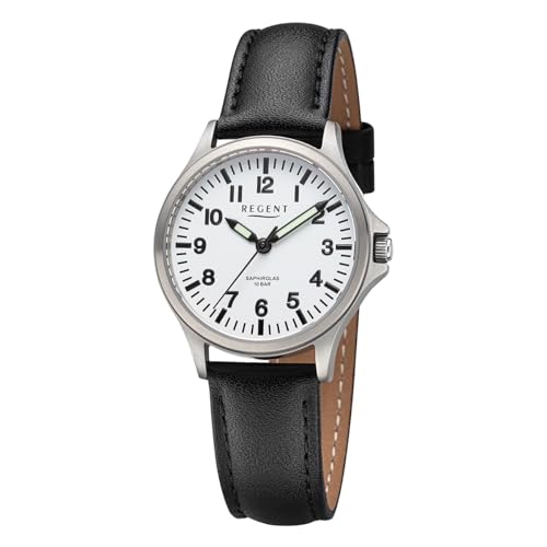 REGENT Damenuhr Unisex Titan mit Lederarmband Analog 10 ATM Saphirglas 3287.90.19 REGENT Damenuhr Unisex Titan mit Lederarmband Analog 10 ATM Saphirglas 3287.90.19 von REGENT
