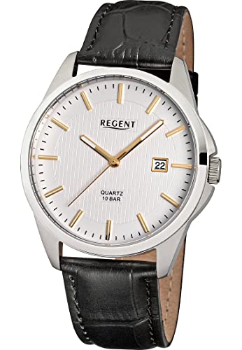 REGENT Herren-Uhren Analog Quarz One Size 87664732 von REGENT