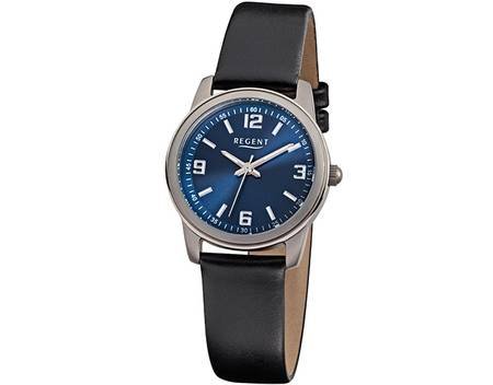 Regent 12090282 Uhr - Damen Titanuhr mit Lederarmband von REGENT