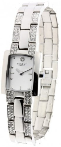 REGENT 78734091 Damenuhr, Armband aus Edelstahl von REGENT