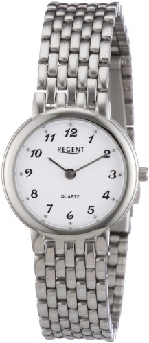 Regent Damen-Armbanduhr XS Analog Edelstahl 12220710 von REGENT