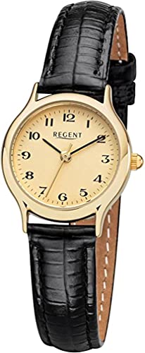 REGENT Damenuhr Lederband F970 von REGENT